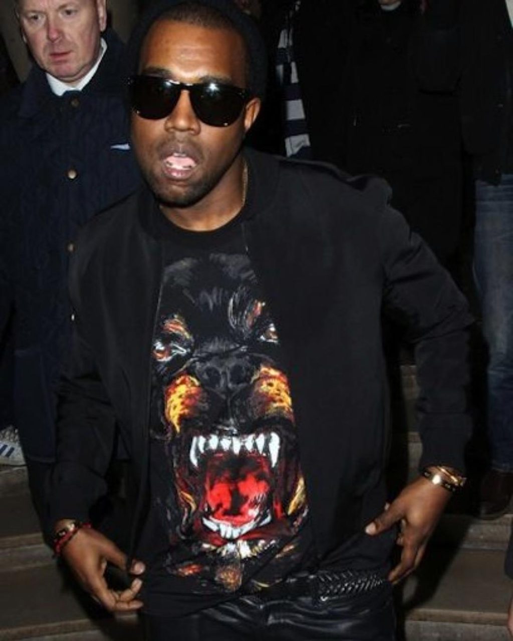 Take us back to Kanye West’s Givenchy era