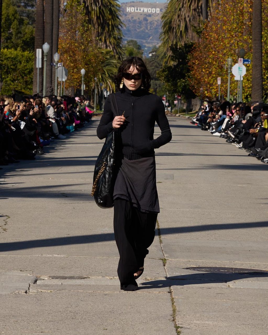 The Balenciaga Fall 24 LA show was soooo LA