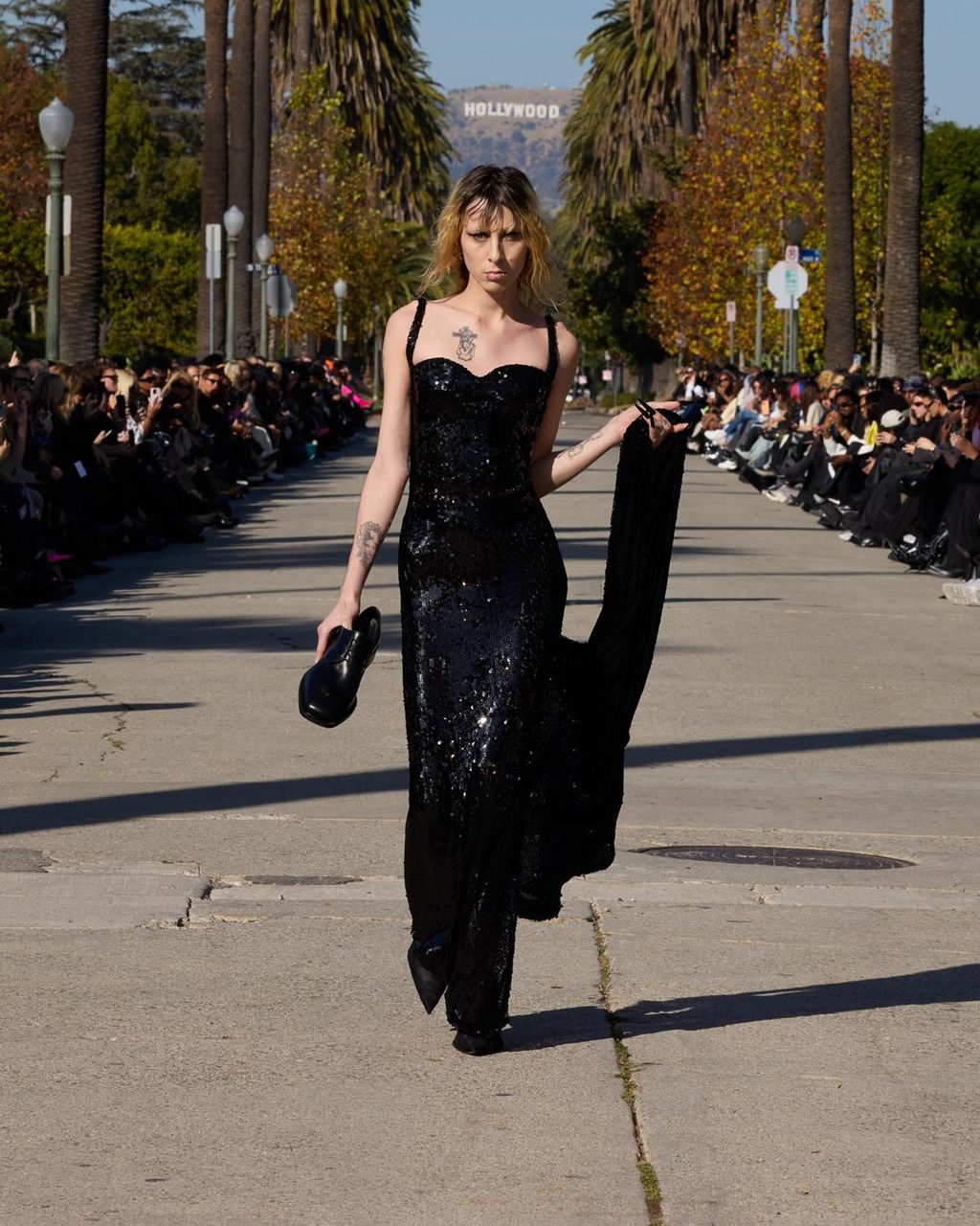 The Balenciaga Fall 24 LA show was soooo LA