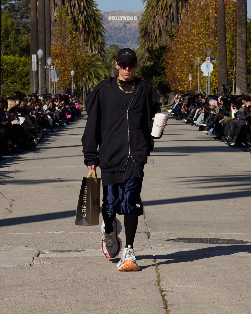 The Balenciaga Fall 24 LA show was soooo LA