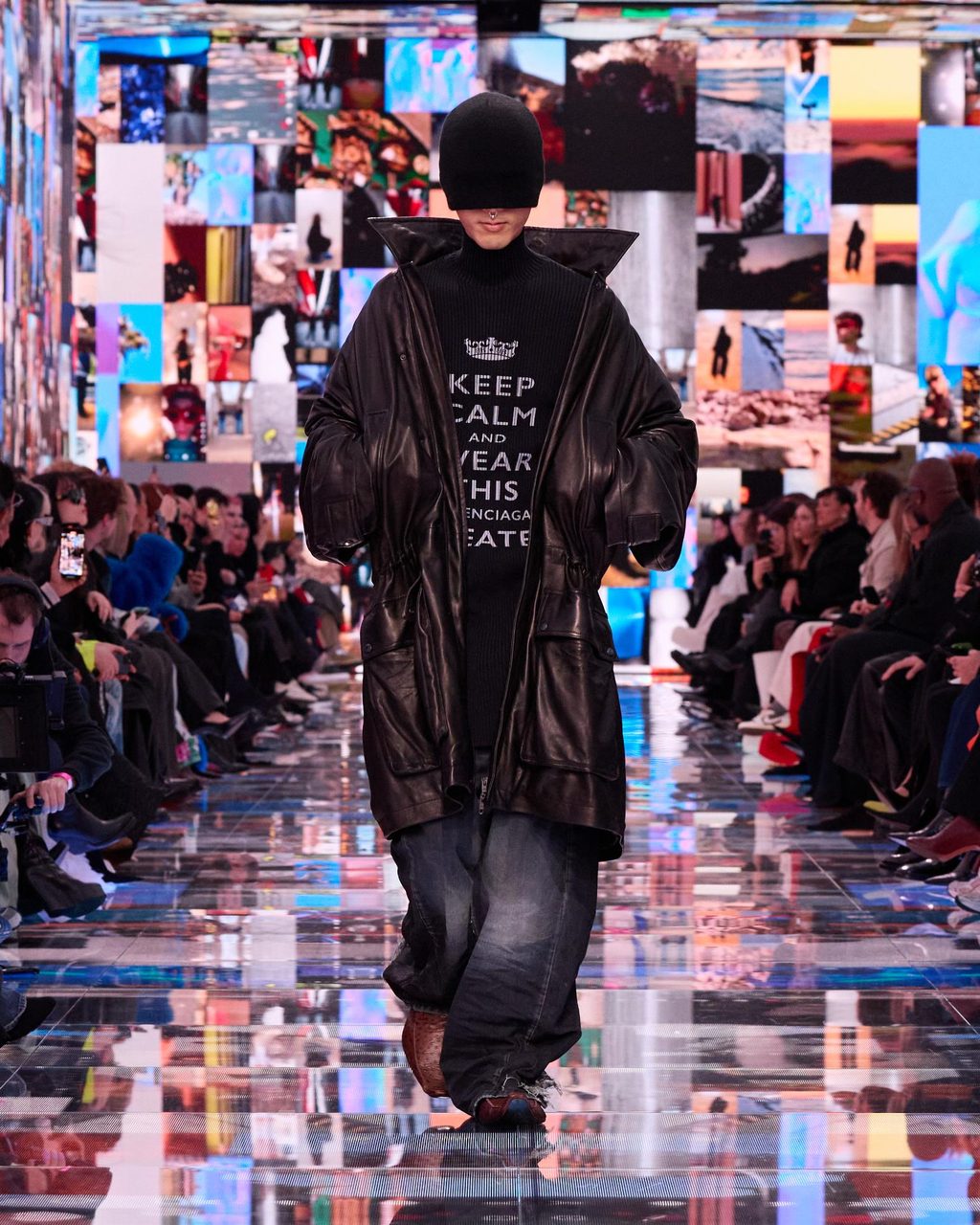 Balenciaga FW24 preached anonymity, but also not really