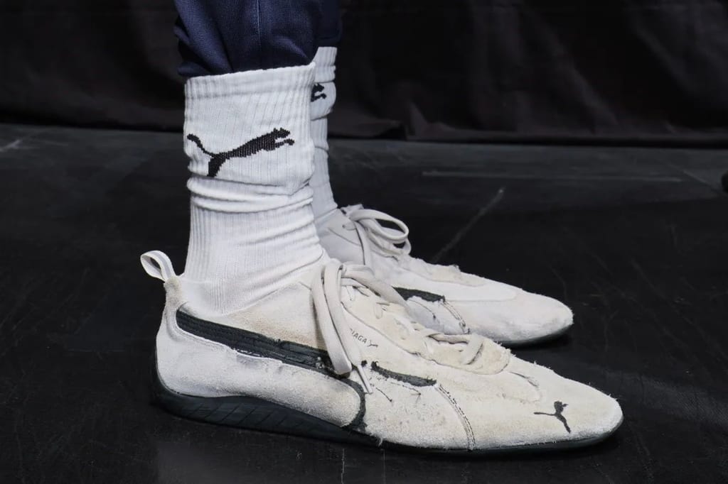 At Balenciaga, Puma gets its high fashion moment