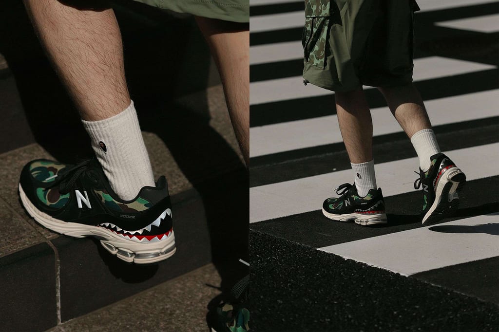 NEW BALANCE & BAPE’S 2002R COMES WITH AN APPAREL COLLECTION