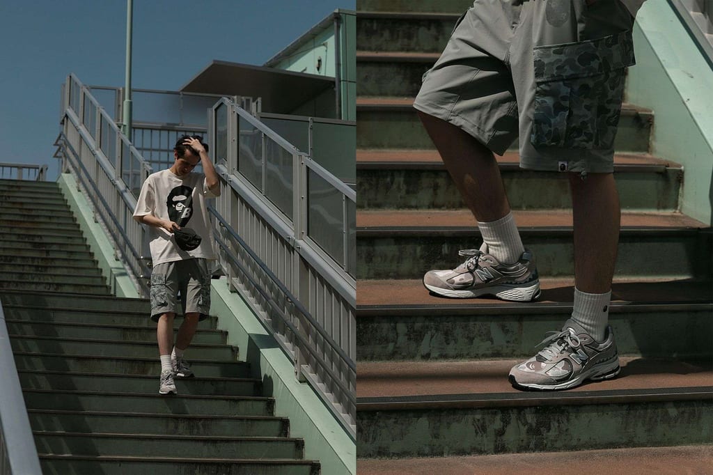 NEW BALANCE & BAPE’S 2002R COMES WITH AN APPAREL COLLECTION