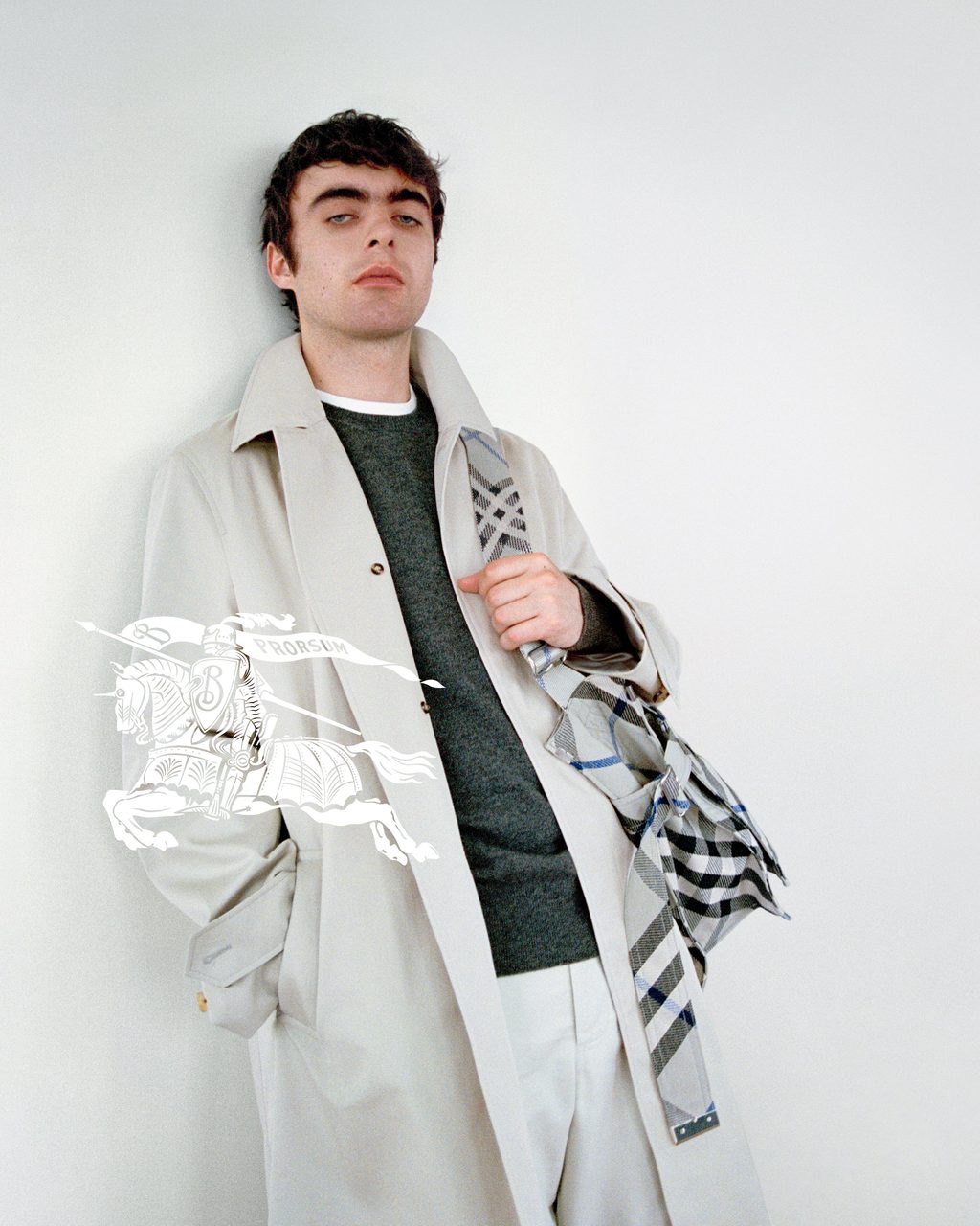 Cuppas and Burberry Classics with Kai-Isaiah Jamal and Lennon Gallagher