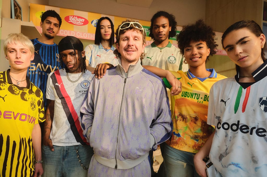 KidSuper x Puma just dropped a major football collection