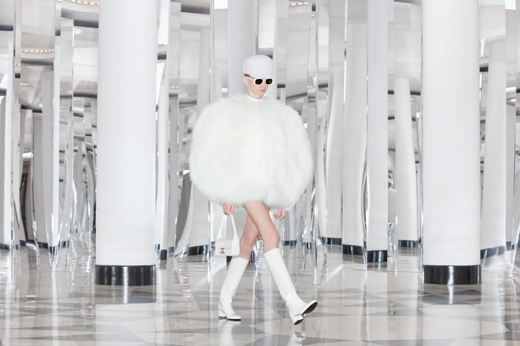CELINE FW24 was fun, furry, and downright cool