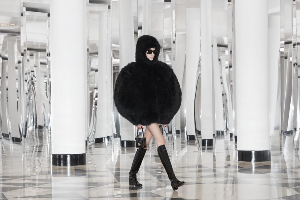 CELINE FW24 was fun, furry, and downright cool