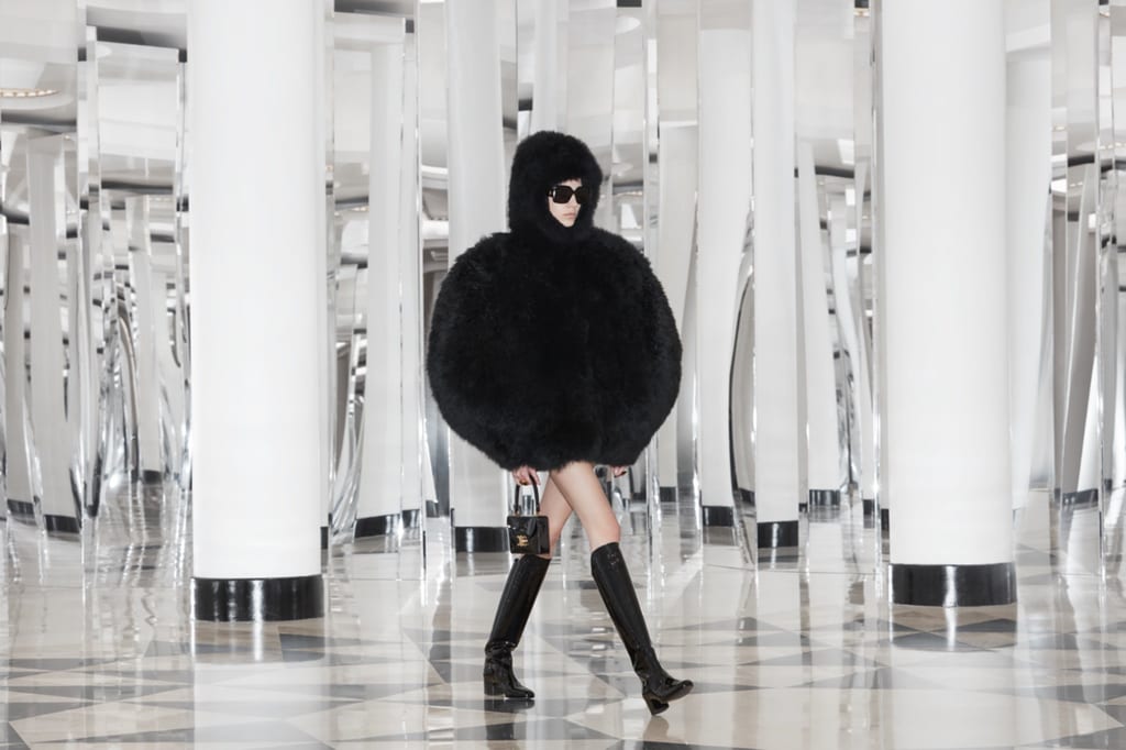 CELINE FW24 was fun, furry, and downright cool