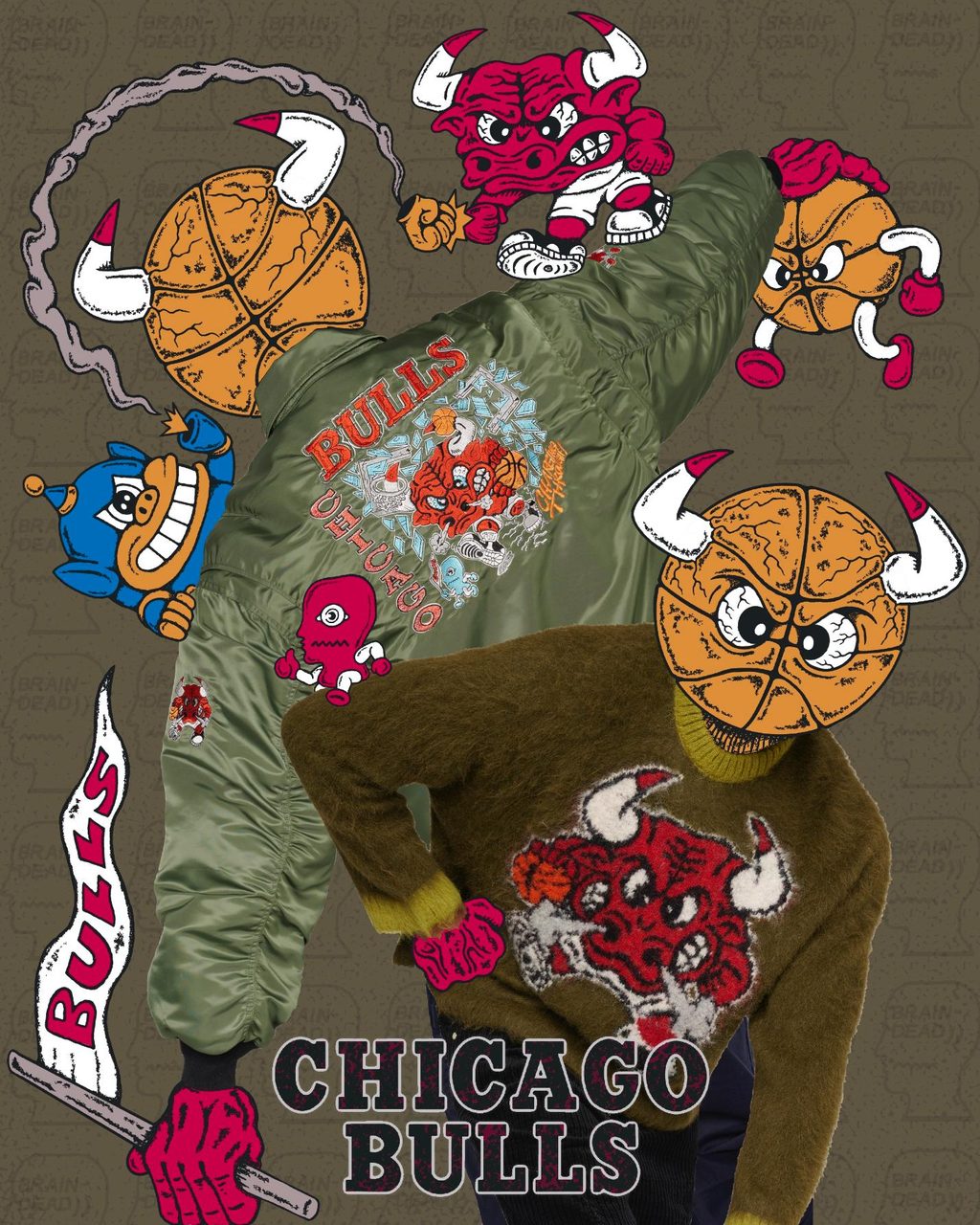 Brain Dead is celebrating the fans with its NBA collaboration