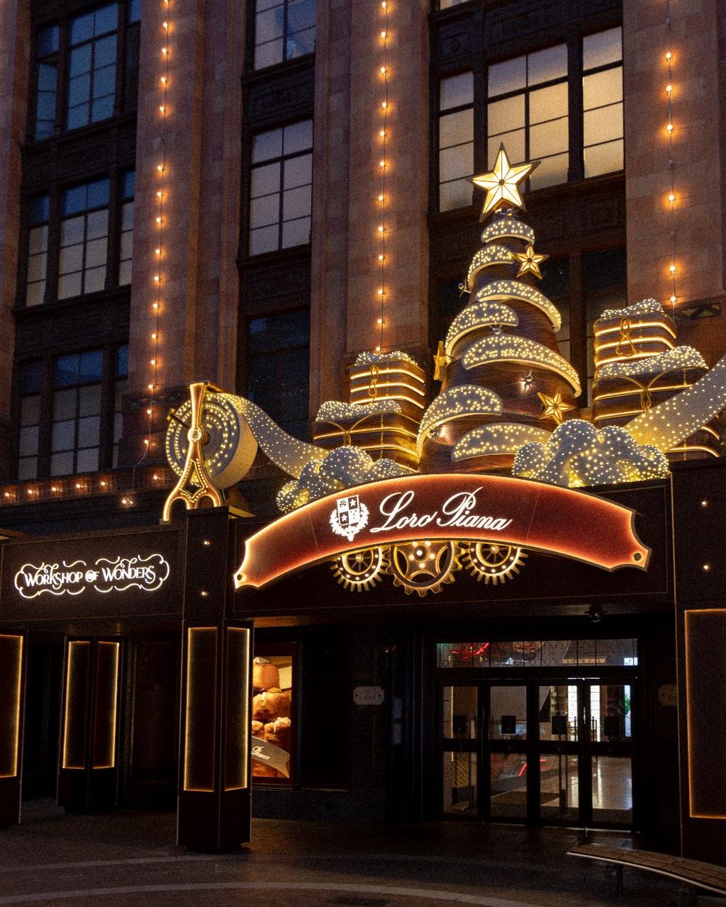 Name a better duo than Loro Piana and Harrods