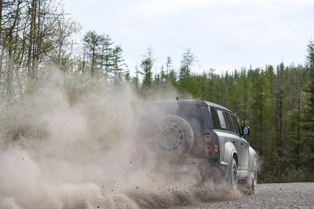 This Land Rover Defender is on another level