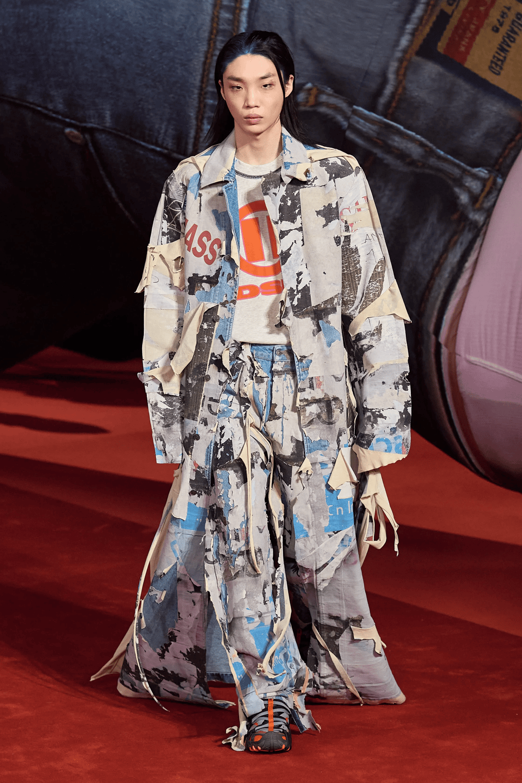 PUT THAT PEDAL TO THE METAL: DIESEL'S MILAN AW22 COLLECTION WAS A REVVED UP DENIM DEDICATION