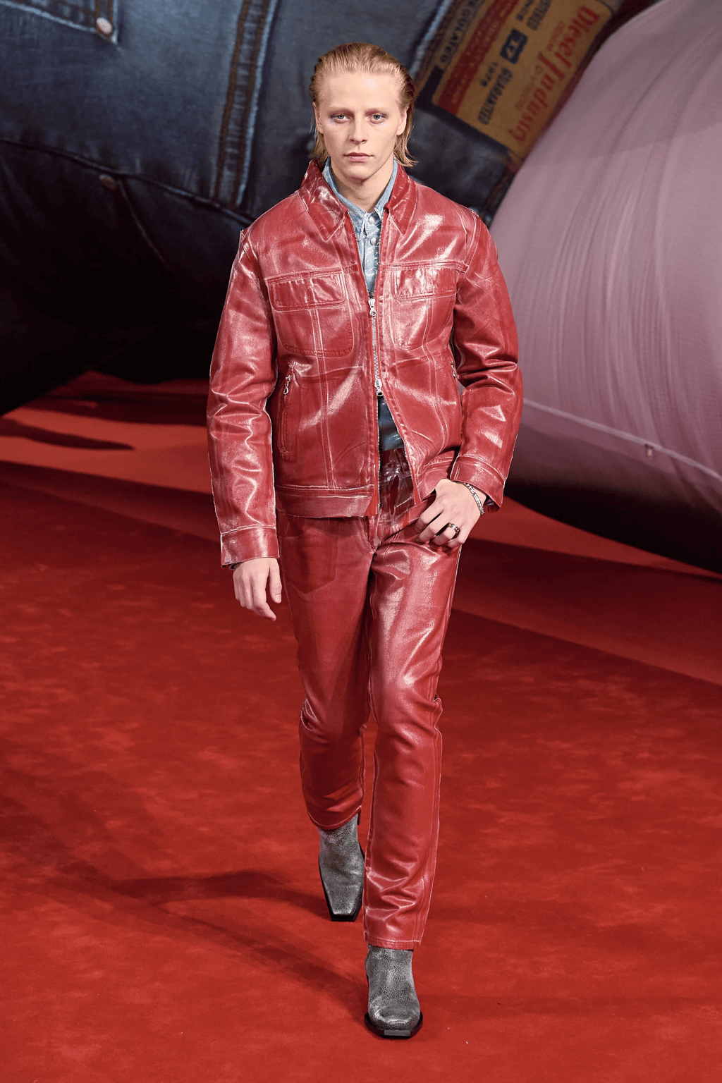 PUT THAT PEDAL TO THE METAL: DIESEL'S MILAN AW22 COLLECTION WAS A REVVED UP DENIM DEDICATION