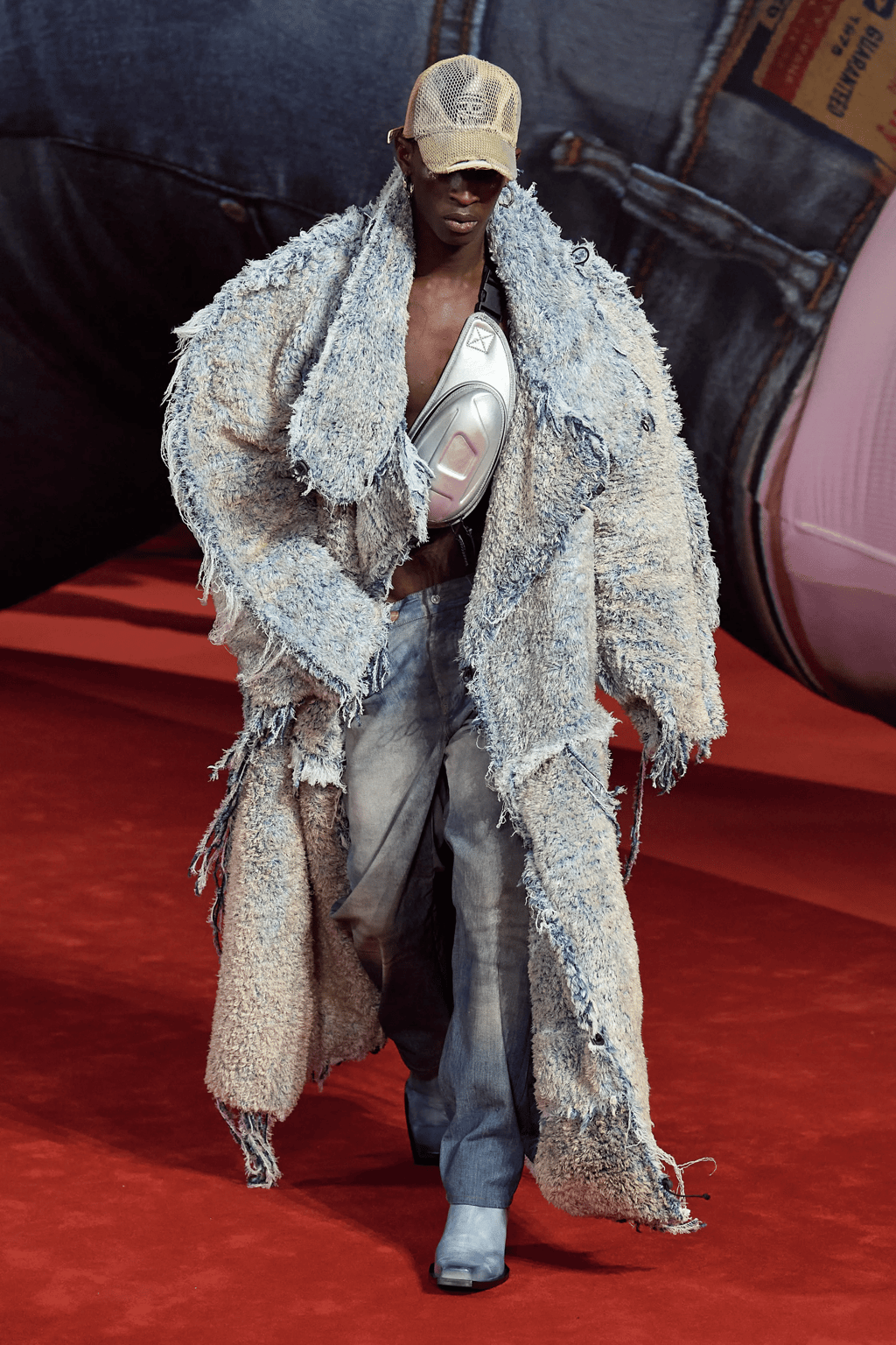 PUT THAT PEDAL TO THE METAL: DIESEL'S MILAN AW22 COLLECTION WAS A REVVED UP DENIM DEDICATION