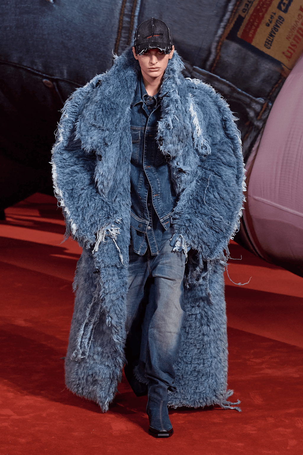 PUT THAT PEDAL TO THE METAL: DIESEL'S MILAN AW22 COLLECTION WAS A REVVED UP DENIM DEDICATION