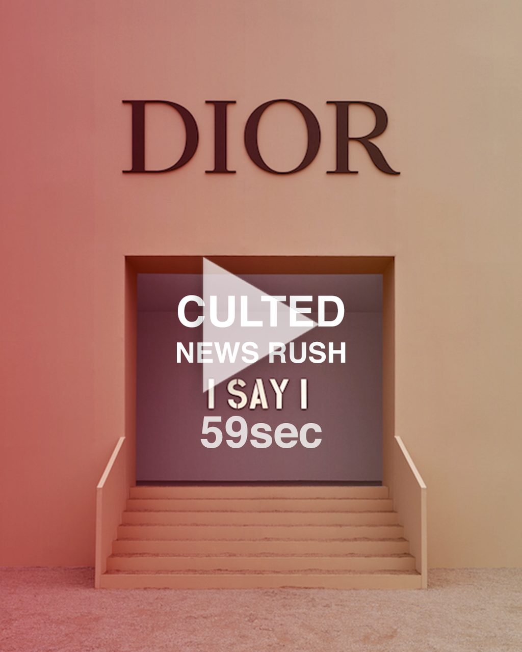 TUESDAY NEWS RUSH FEATURING THE NEW DIOR PODCAST
