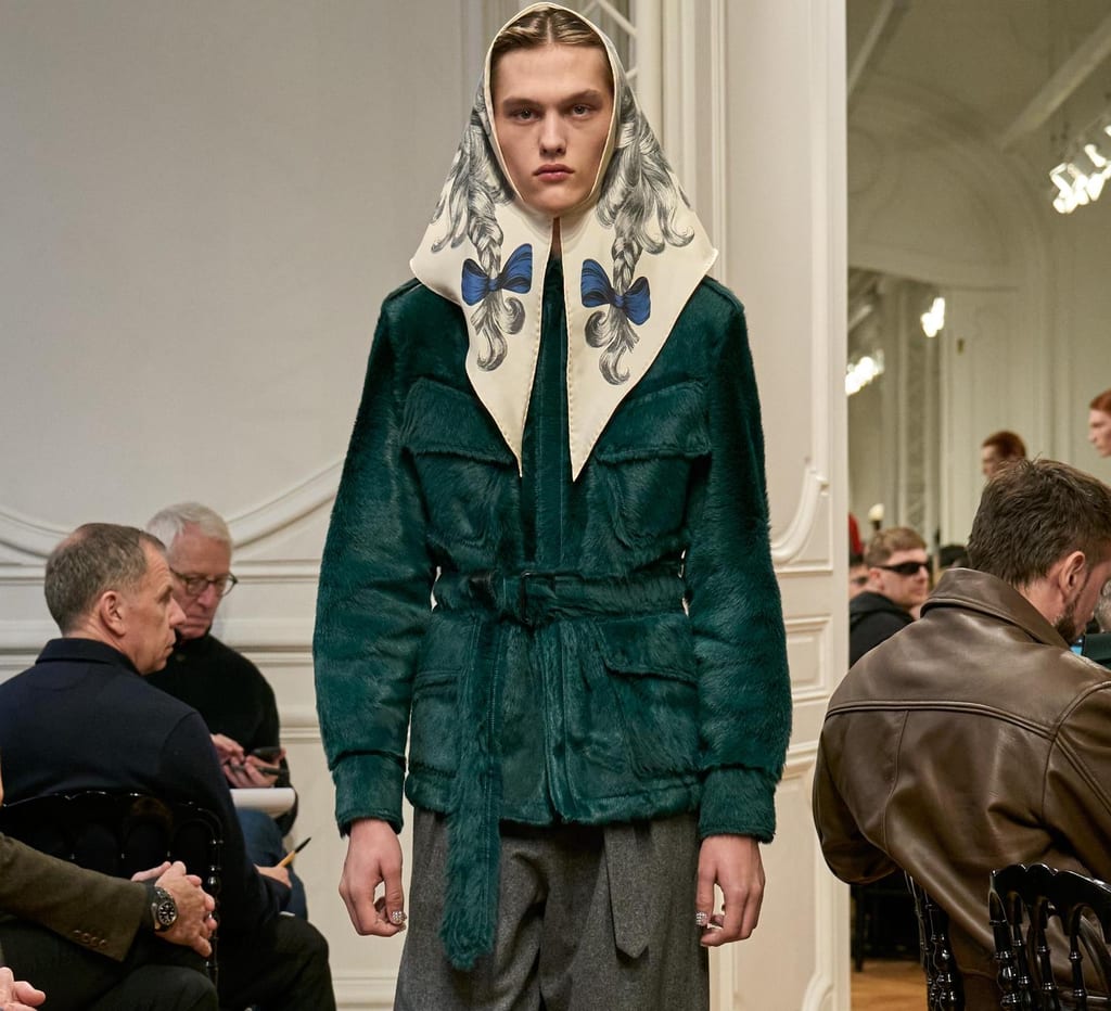 The Givenchy gentleman stepped up for Fall/Winter 2024