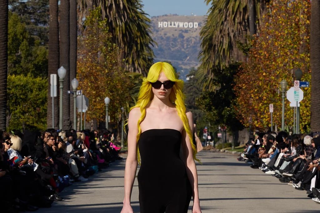 The Balenciaga Fall 24 LA show was soooo LA