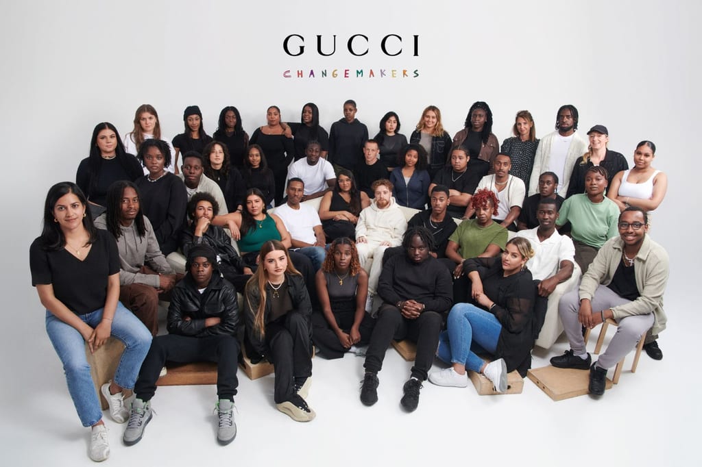 Gucci is switching the game up with its Changemakers London programme
