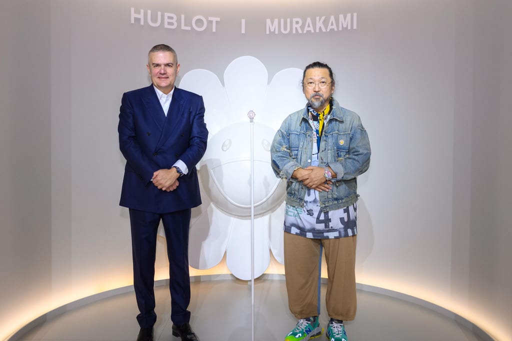 Florals for spring? Only if it’s on a Takashi Murakami x Hublot watch