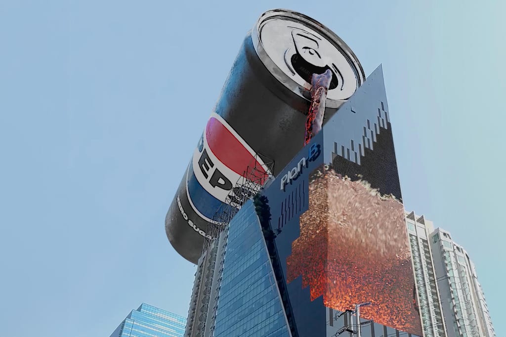 Same Pepsi, new identity – check out how Pepsi is taking over iconic landmarks globally