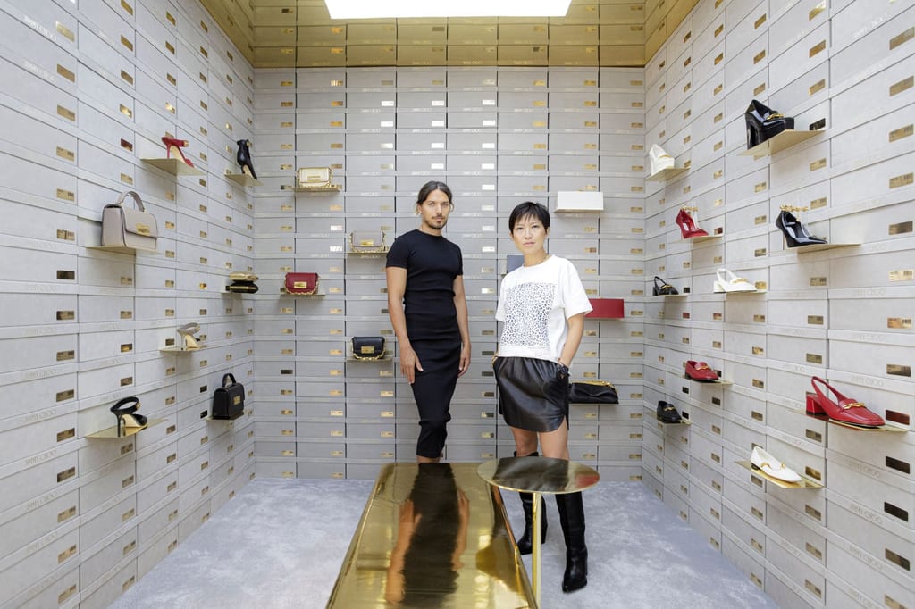 Crosby Studios’ Harry Nuriev turns Jimmy Choo’s Paris store into an unbreakable vault