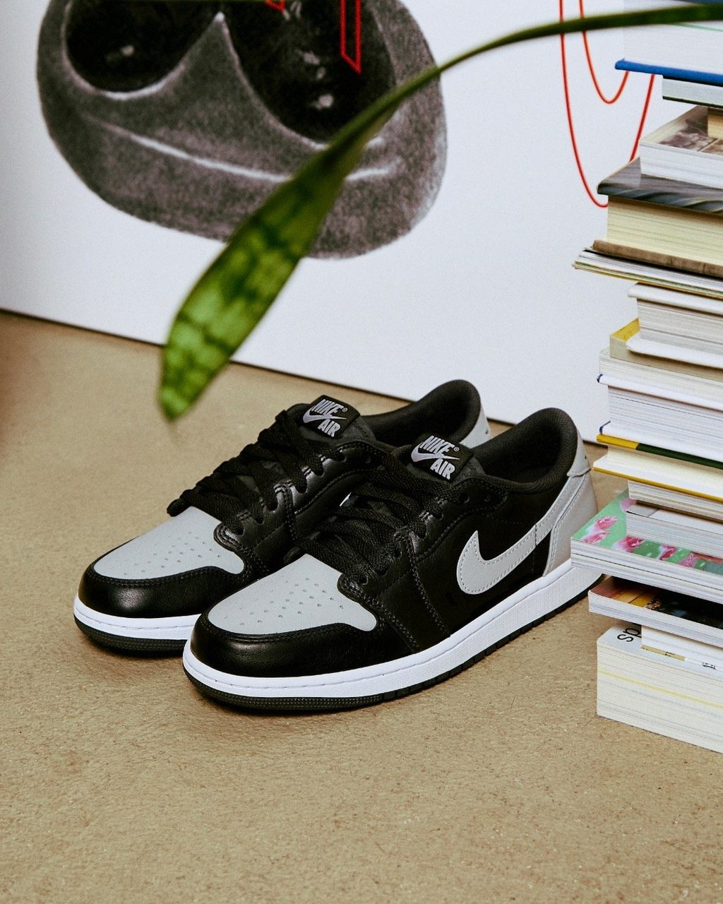 An iconic sneaker in a new font: meet the Air Jordan 1 Low OG ‘Shadow’