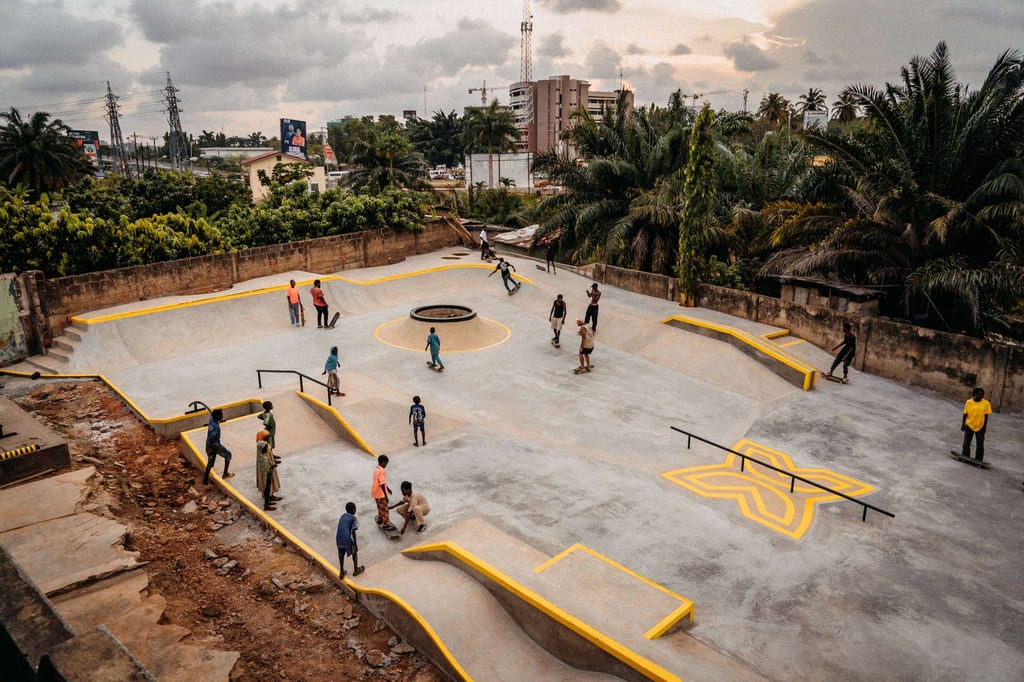 DAILY PAPER & OFF-WHITE PARTNER TO BUILD GHANA'S FIRST SKATEPARK