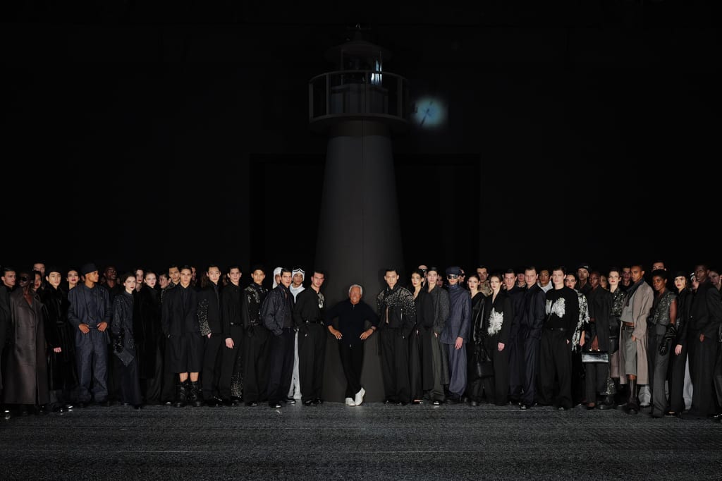 Emporio Aramni went deep-sea fishing for Fall/Winter 2024