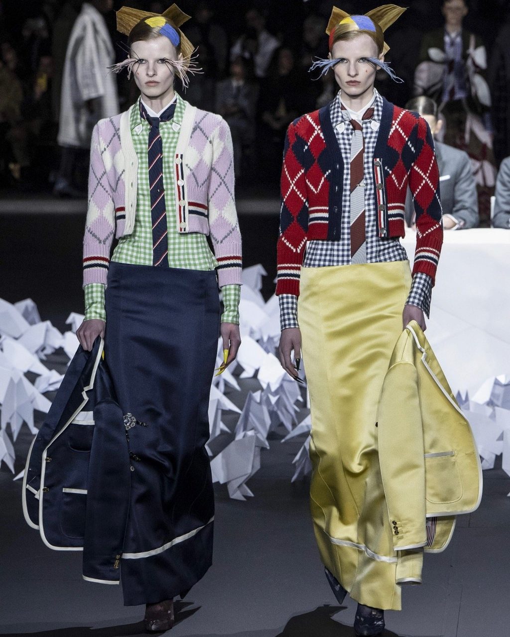 Thom Browne serves up an austere Alice in Wonderland for FW25