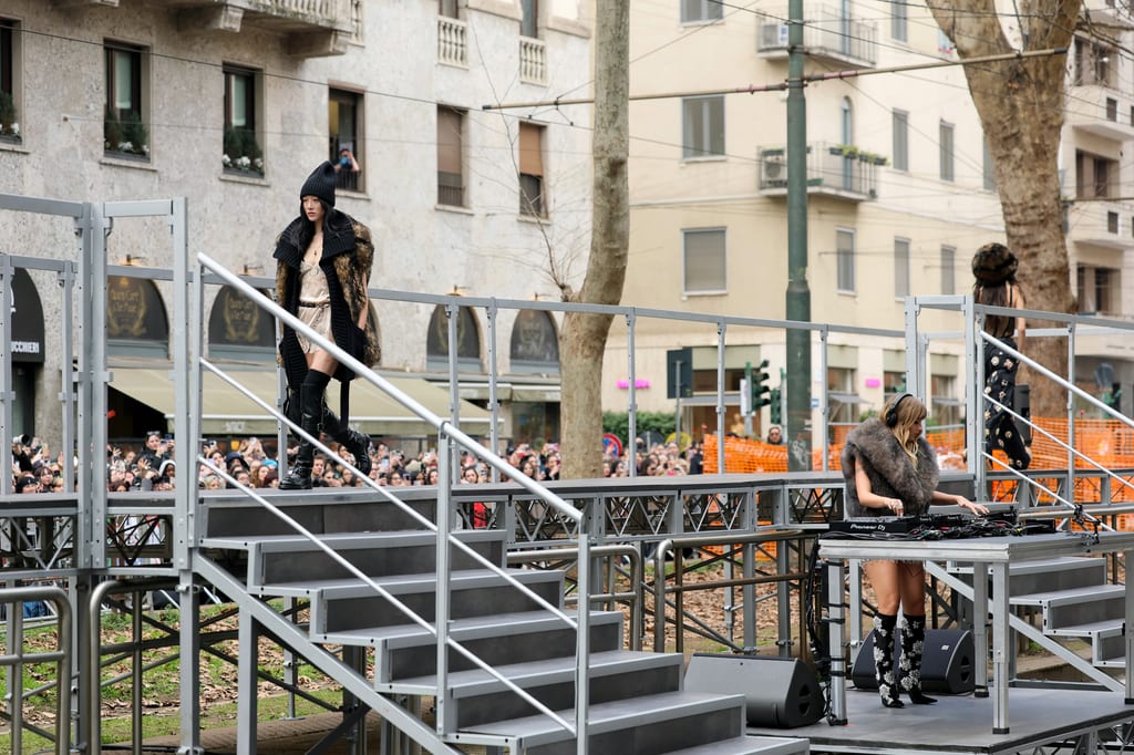 Dolce & Gabbana threw an aprés-ski party for FW25