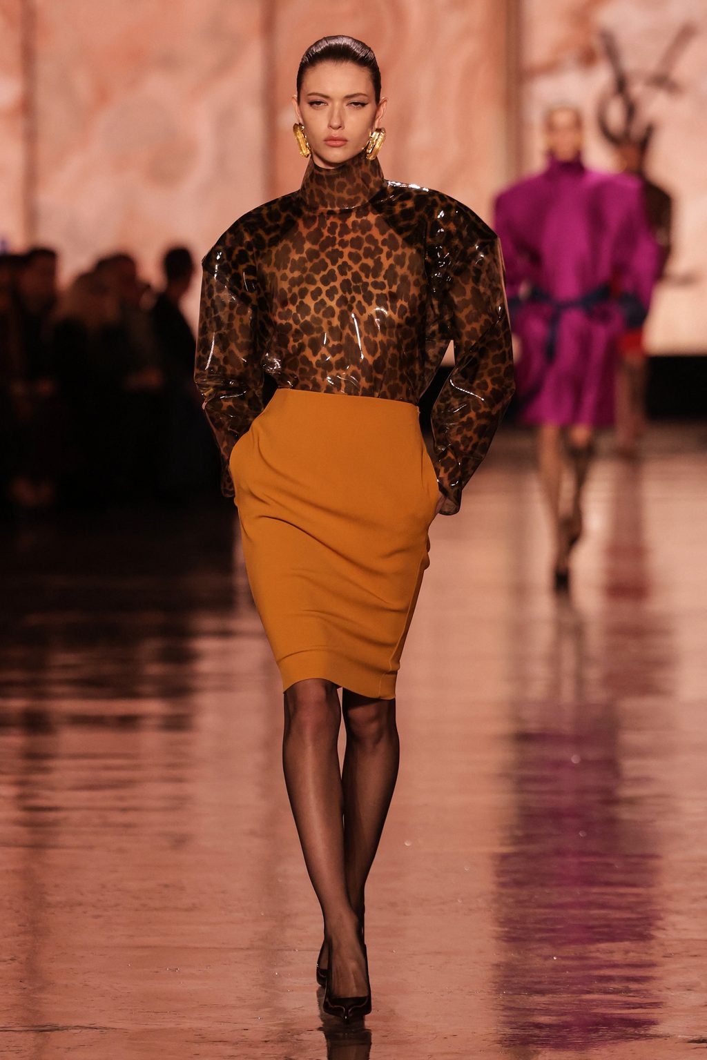 What do you mean there was no black at Saint Laurent FW25?