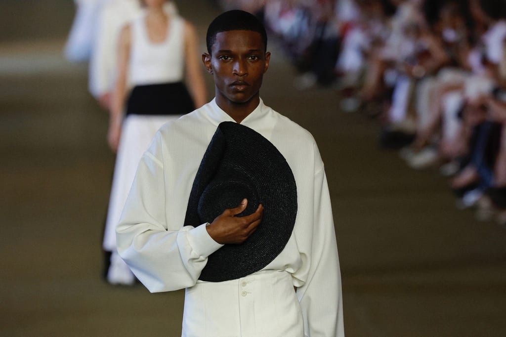 Jacquemus really took over Versailles for SS26