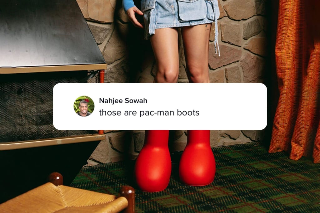 CULTED COMMUNITY TALKS: MSCHF’S POLARISING BIG RED BOOTS