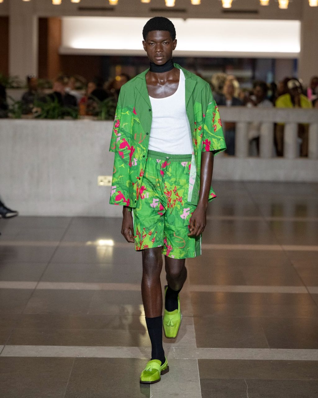 AHLUWALIA SS24 "Acknowledgments" told stories through movement and colour