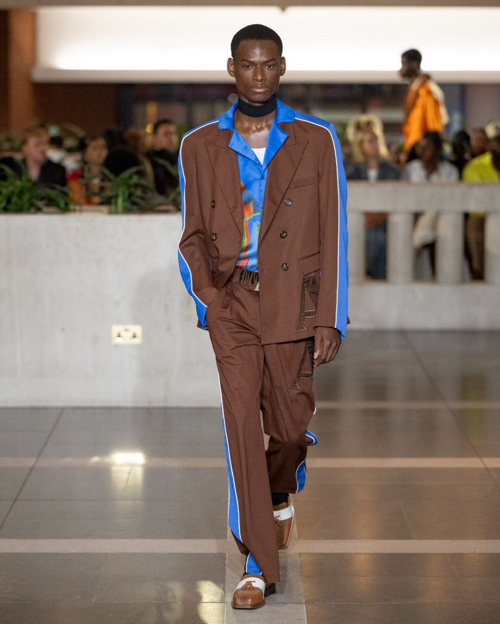 AHLUWALIA SS24 "Acknowledgments" told stories through movement and colour