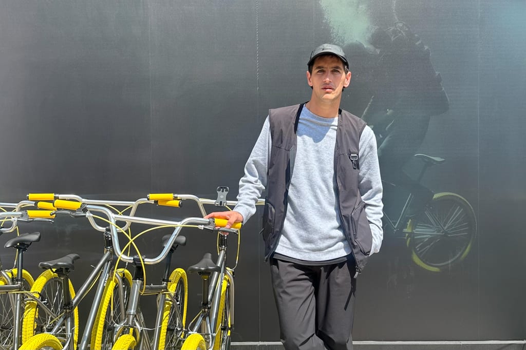 We linked up with Austin Augie at the Rains London bike ride