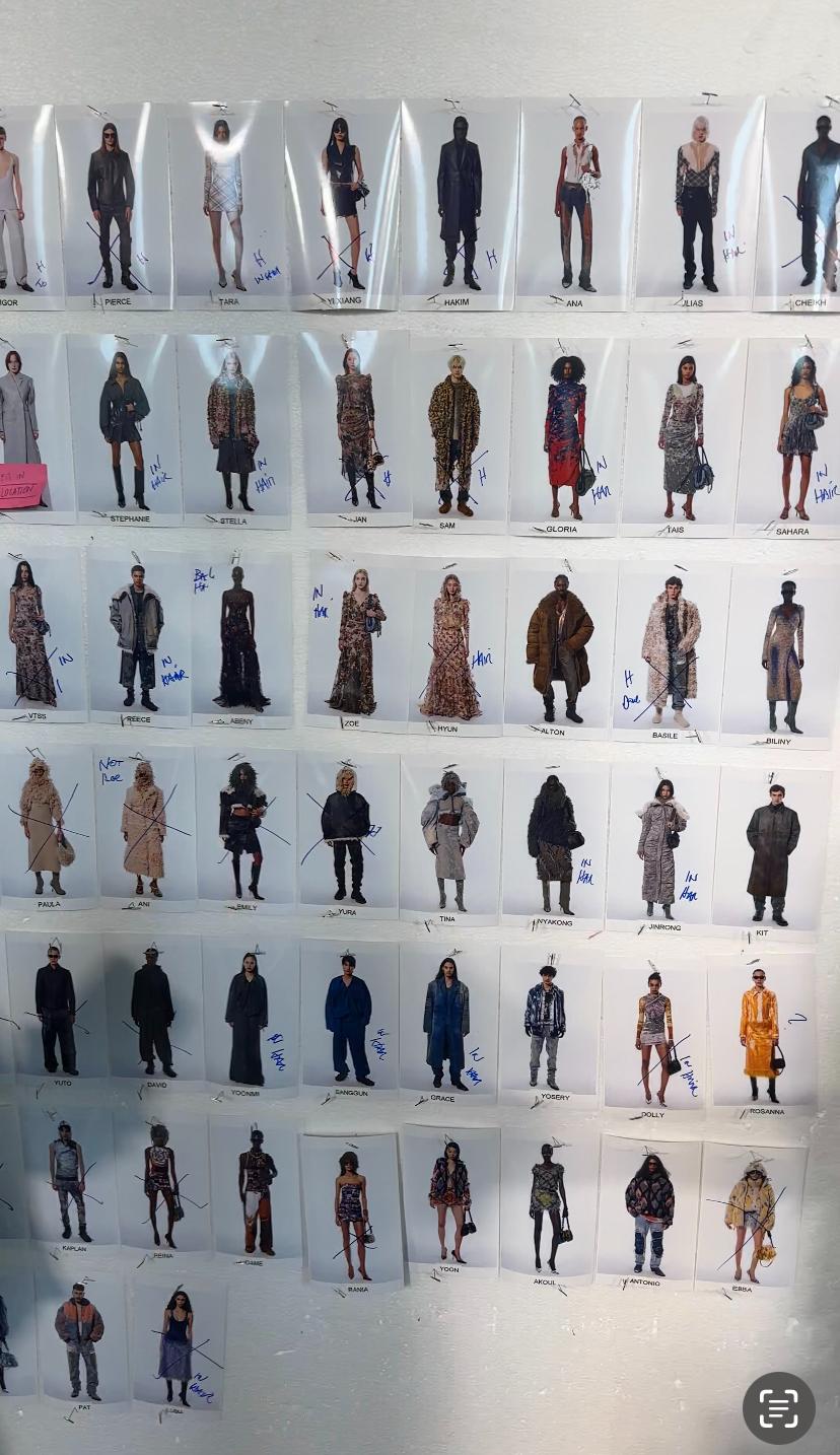 Diesel brought the backstage front and centre for FW24