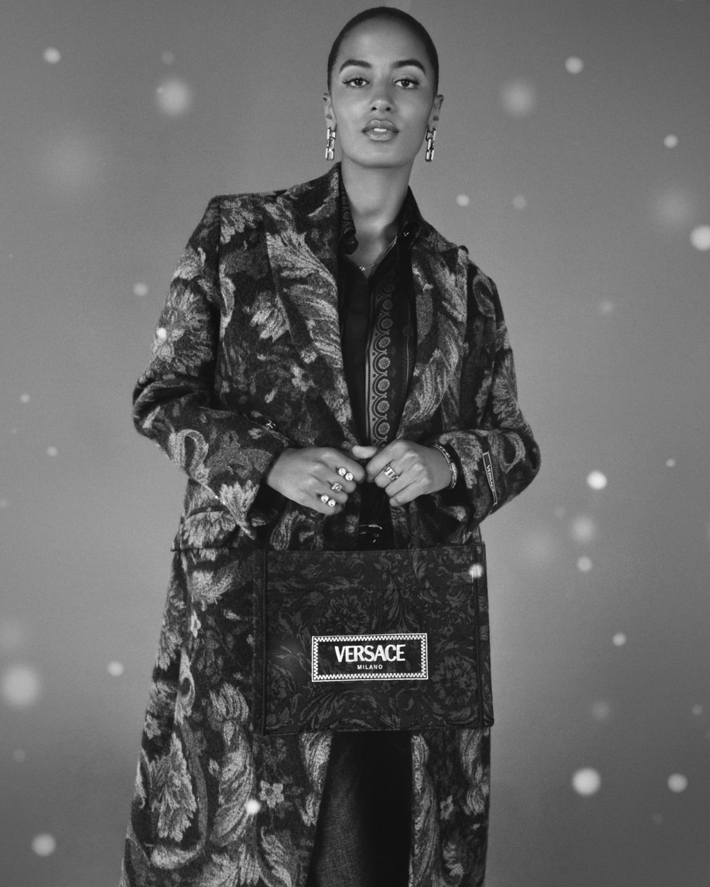 Unwrap your Versace gift this Holiday season with Hyunjin and Amelia Gray