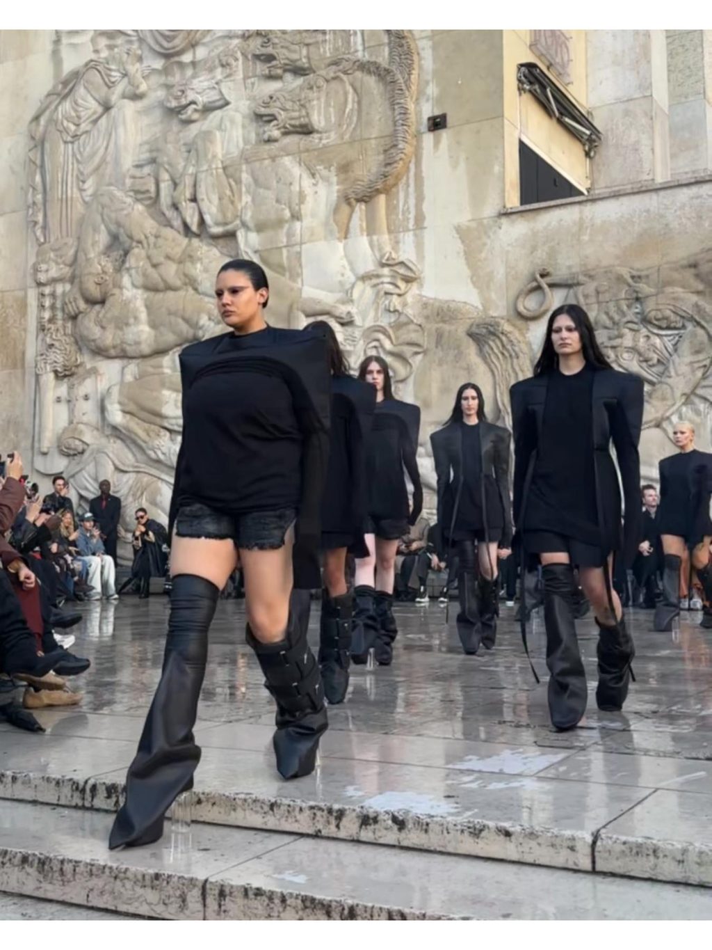 Rick Owens’ army strikes again for SS25