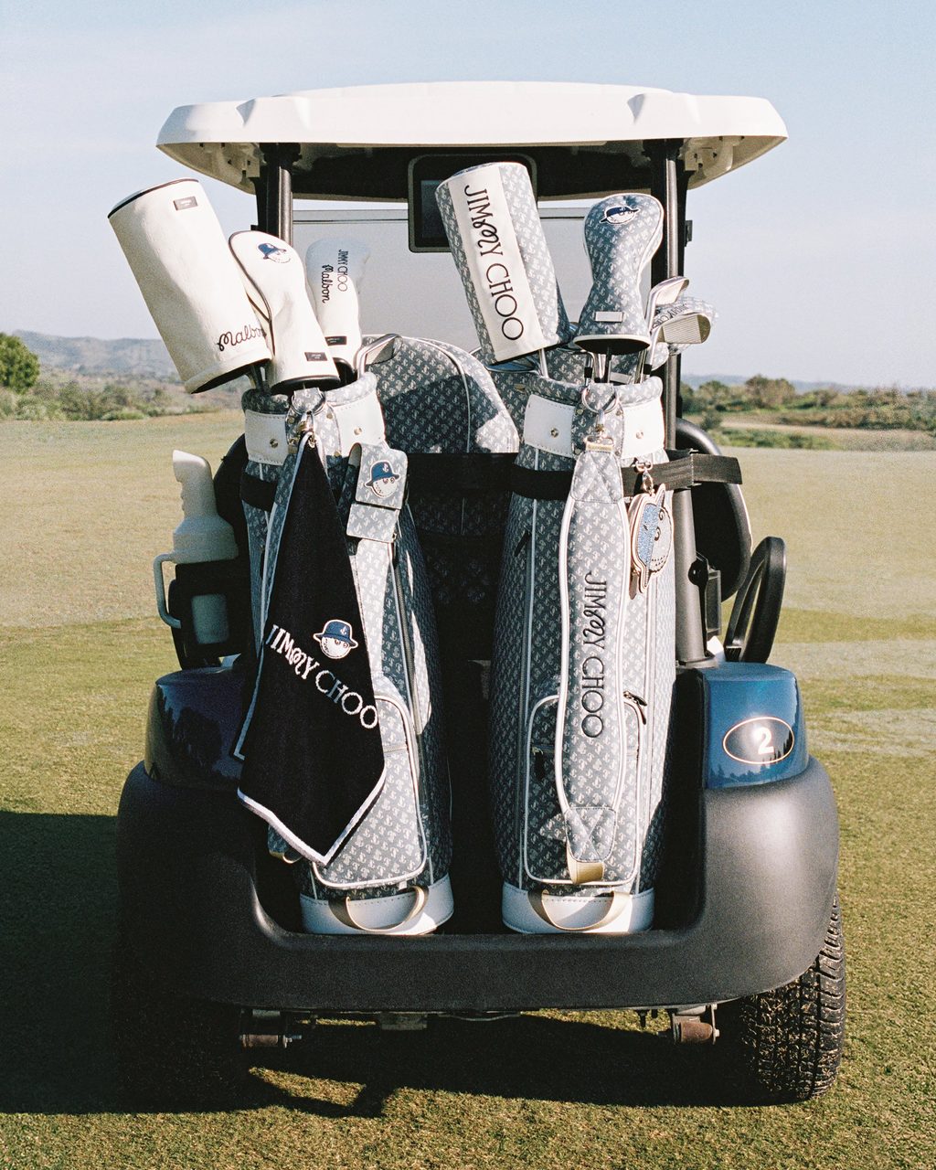 Jimmy Choo / Malbon is a lesson in looking good on the golf course
