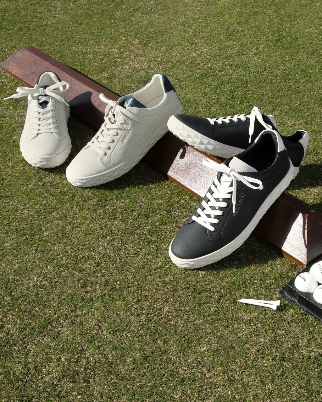 Jimmy Choo / Malbon is a lesson in looking good on the golf course