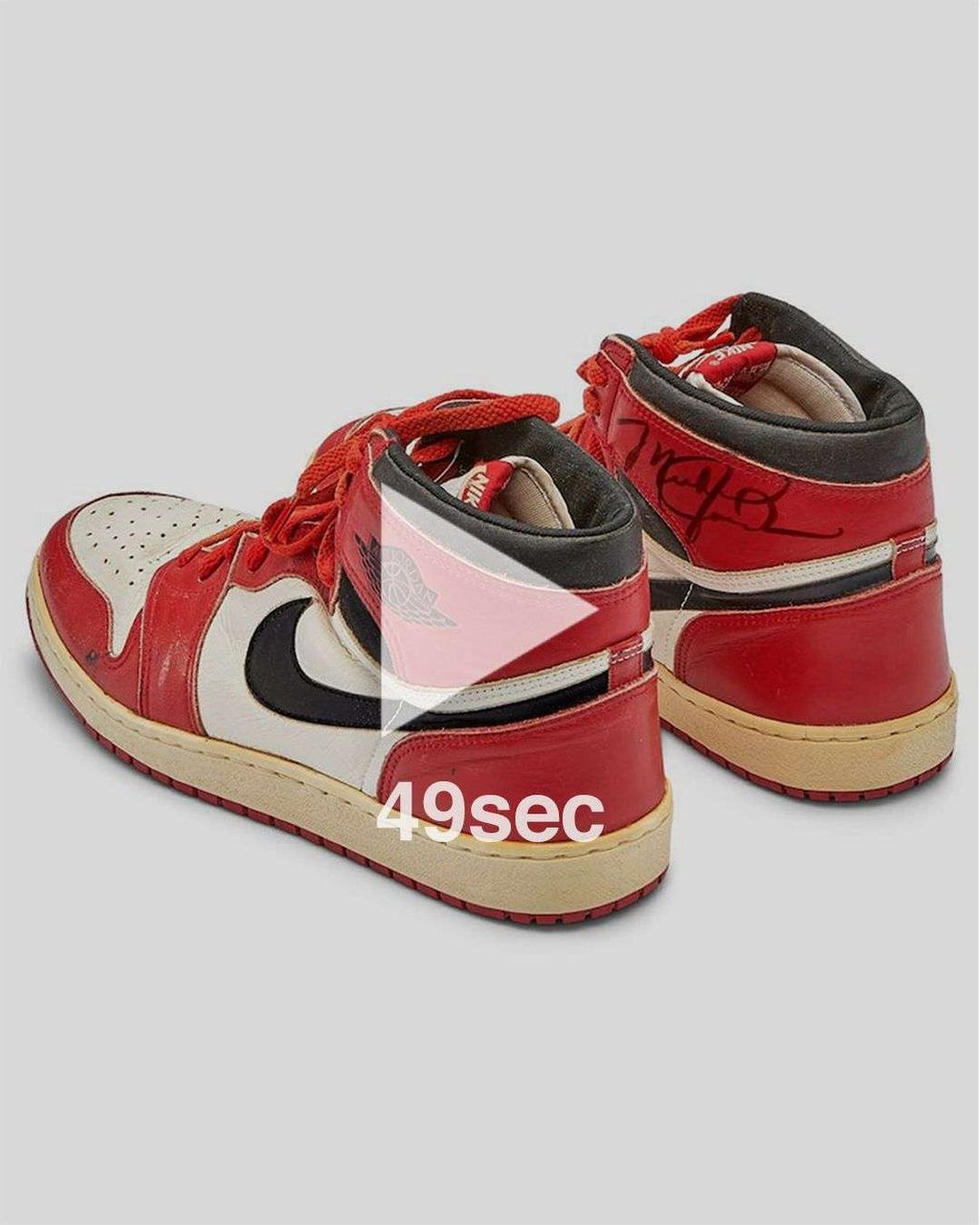 MICHAEL JORDAN SNEAKERS MAKE RECORD-BREAKING SALE