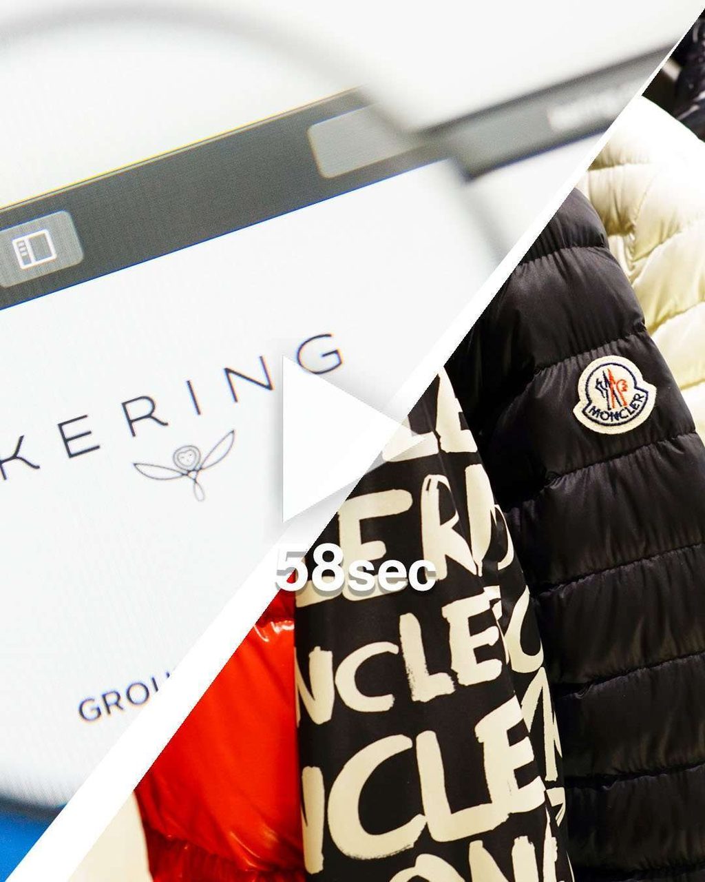 KERING TO TAKEOVER MONCLER