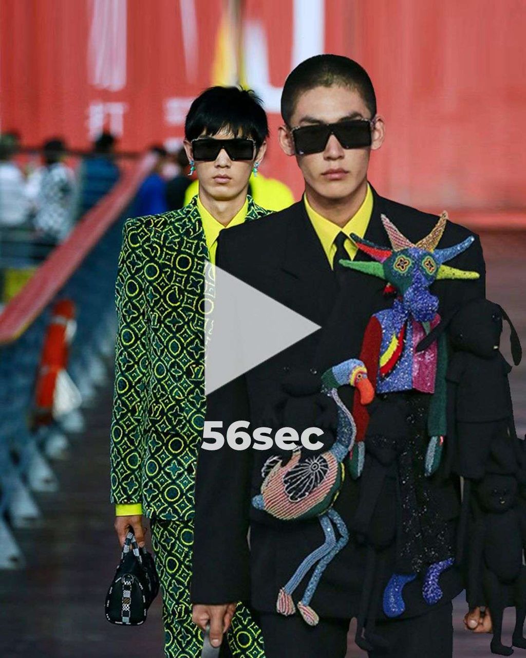 LOUIS VUITTON DEBUT MENSWEAR SS21