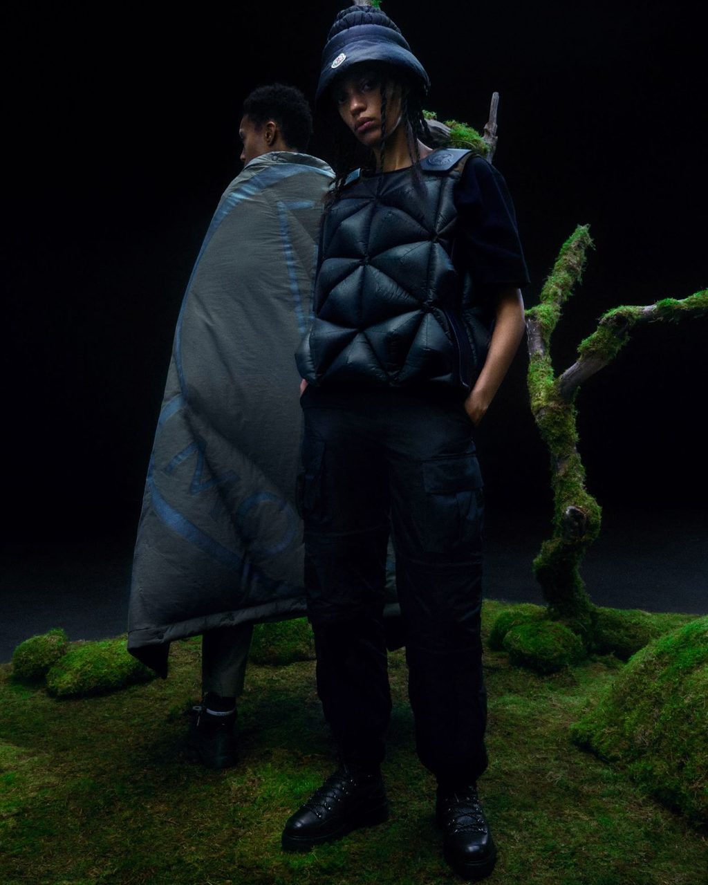 Pharrell Williams is taking us glamping with Moncler