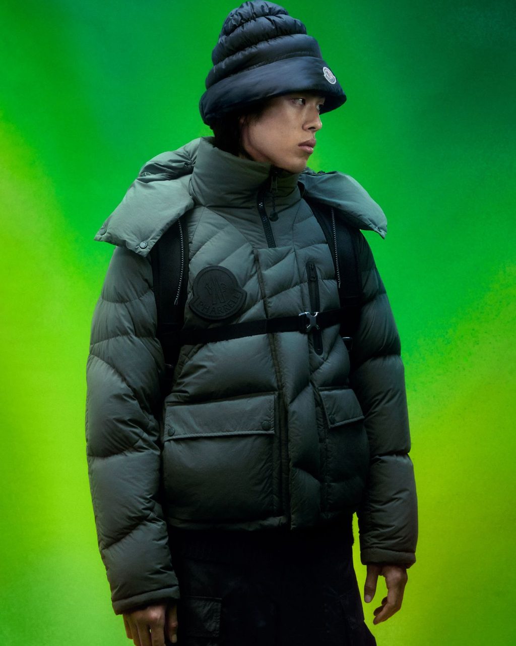 Pharrell Williams is taking us glamping with Moncler