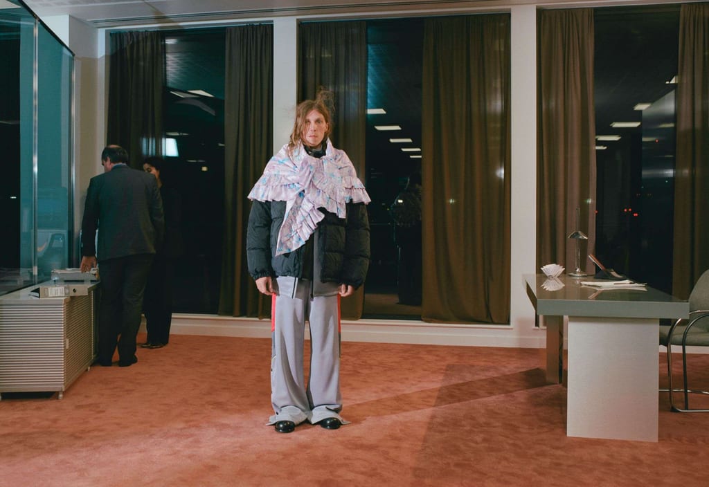 MARTINE ROSE'S AW22 LOOKBOOK COULDN'T BE ANY MORE RELATABLE