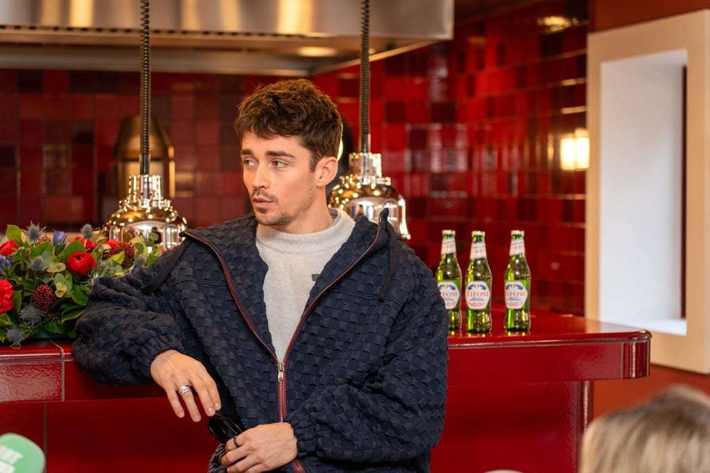 Formula 1, fashion, & food with Scuderia Ferrari and Peroni Nastro Azzurro